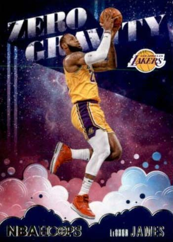 2020-21 Panini NBA Hoops Zero Gravity LeBron James
