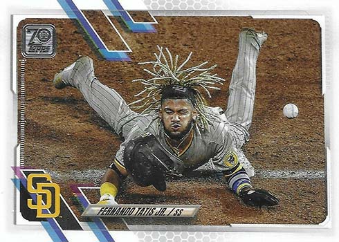 2021 Topps Series 1 Baseball Fernando Tatis Jr. SP