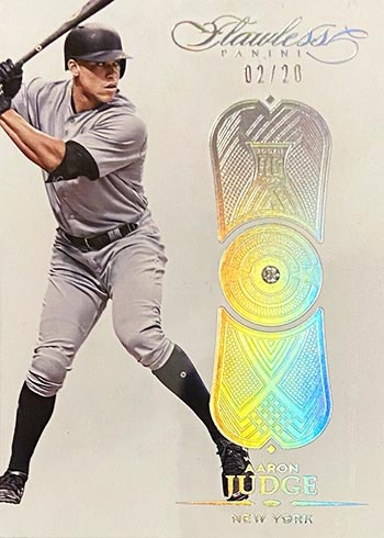 2017 Panini Flawless Aaron Judge Rookie Card
