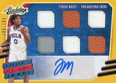 2020-21 Panini Absolute Memorabilia Basketball Checklist, Box Info