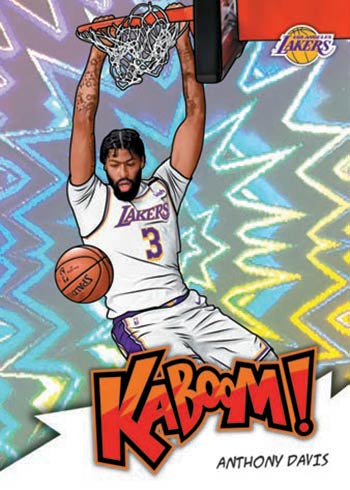 2020-21 Panini Crown Royale Kaboom Anthony Davis