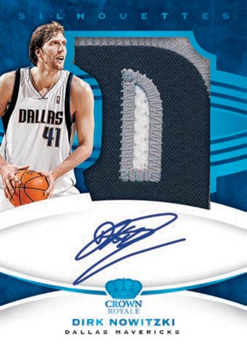 2020-21 Panini Crown Royale Basketball Silhouettes 
