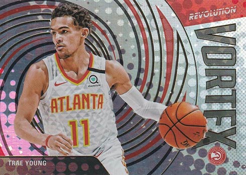 2020-21 Panini Revolution Basketball Vortex Trae Young