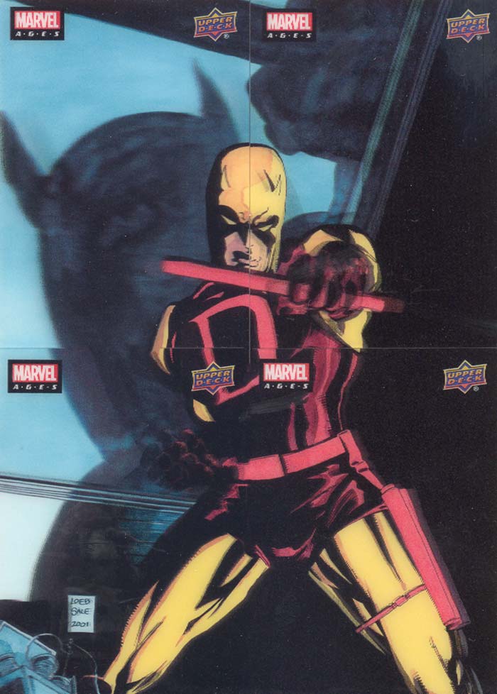2020 Upper Deck Marvel Ages 3-D Lenticular Puzzle Daredevil