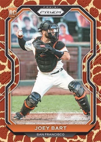 2021 Panini Prizm Baseball Giraffe Prizms