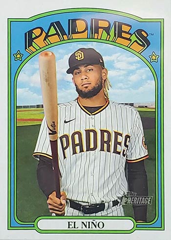 2021 Topps Heritage Baseball Variations Fernando Tatis Jr. Nickname