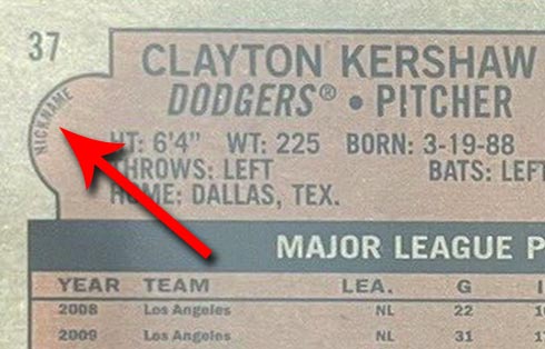 2021 Topps Heritage Baseball Variations Label