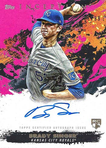 2021 Topps Inception Baseball Checklist, Team Set Lists, Hobby Box 