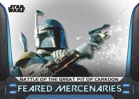 2021 Topps Star Wars Bounty Hunters Feared Mercenaries