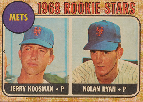 1968 Topps Venezuelan Nolan Ryan Jerry Koosman