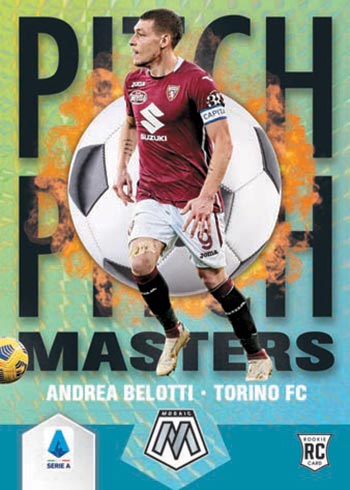 Carte Panini Mosaic Serie A 2020-21 #16 Mattia Perin - Autographe Et Notée Beckett 9
