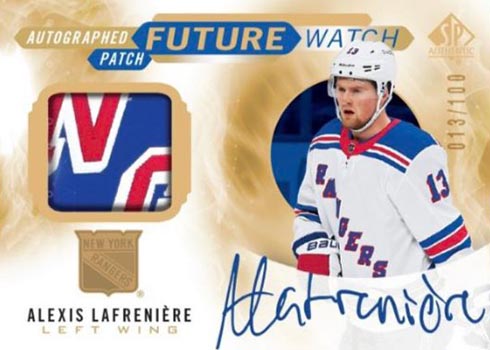 2020-21 SP Authentic Hockey Future Watch Auto Patch