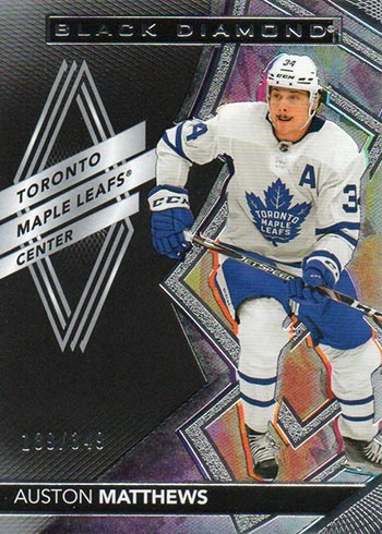 2020-21 Upper Deck Black Diamond Auston Matthews