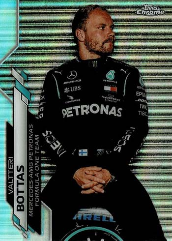 2020 Topps Chrome Formula 1 Lewis Hamilton Error Valtteri Bottas 175 Misprint F1