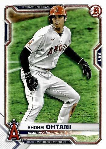2021 Bowman Baseball Shohei Ohtani