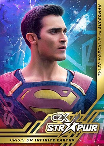 2021 Cryptozoic CZX Crisis on Infinite Earths STR PWR Superman