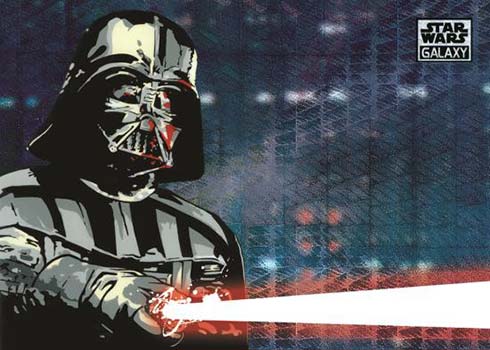 2021 Topps Star Wars Chrome Galaxy Prism Refractor