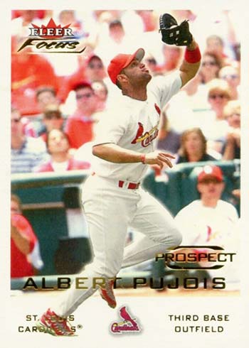 Albert Pujols Rookie Card Countdown and Ranking His Most Valuable RCs