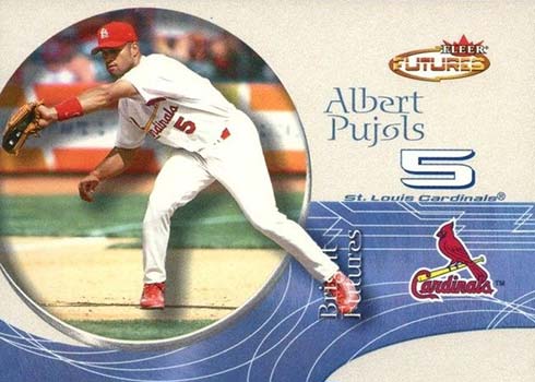 Albert Pujols Rookie Card Countdown and Ranking His Most Valuable RCs
