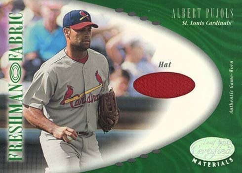 Albert Pujols Rookie Card Countdown and Ranking His Most Valuable RCs