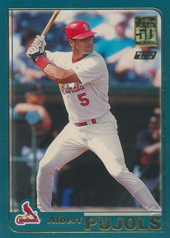 その他  Pujols RC topps Albert Pujols Rookie Card Countdown and Ranking His Most Valuable RCs