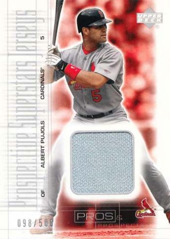 Albert Pujols Rookie Card Countdown and Ranking His Most Valuable RCs