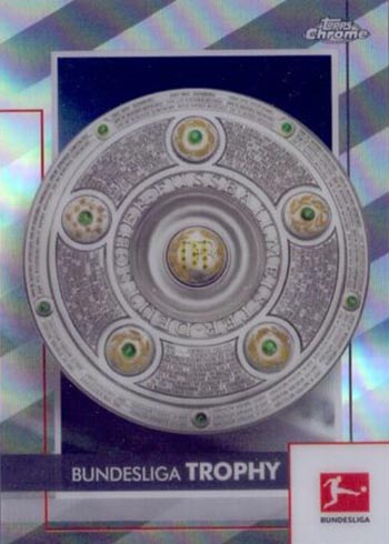 2020-21 Topps Chrome Bundesliga Short Prints Bundesliga Trophy