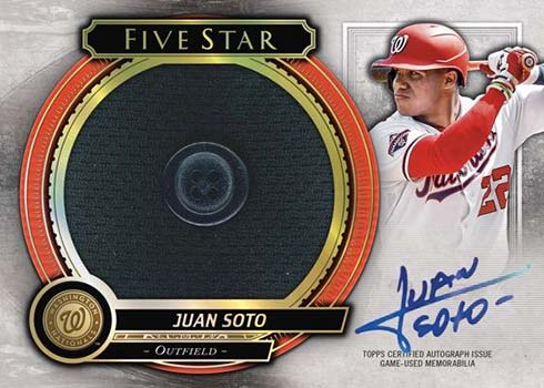 2021 Topps Five Star Baseball Checklist, Team Set Lists, Hobby Box