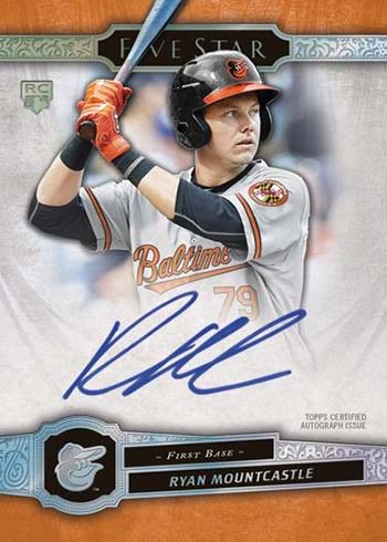2021 Topps Five Star Baseball Checklist, Team Set Lists, Hobby Box