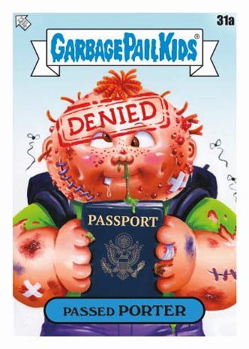 2023 Topps Garbage Pail Kids: GPK Goes on Vacation Checklist