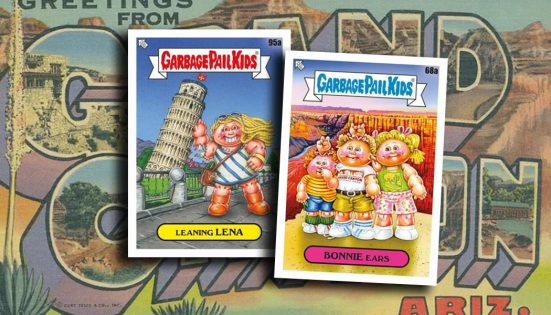 gpk go on vacation rare cards 2023 Topps Garbage Pail Kids Go on Vacation Phlegm Yellow #46A COCO NAT  Official Collectible Trading Card Sticker at Amazon's Entertainment  Collectibles Store main image 1
