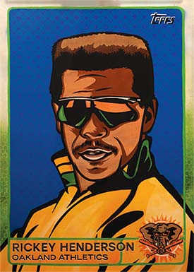 Topps Project70 Rickey Henderson by Blake Jamieson
