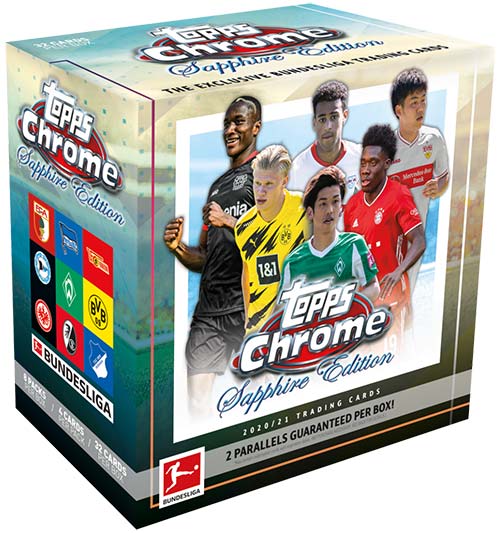 2020-21 Topps Chrome Sapphire Bundesliga Box