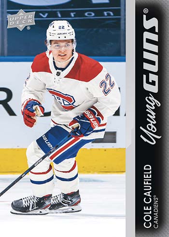 2021-22 Upper Deck Series 1 Hockey Cole Caufield