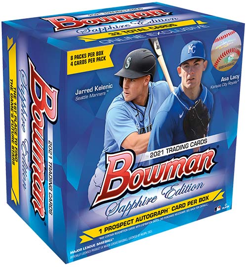 2021 Bowman Sapphire Baseball Checklist, Box Info, Release Date, Odds