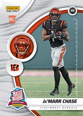 2021 Panini Instant Rated Rookie Showcase Football Checklist, Details