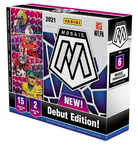 2021 Panini Mosaic Draft Picks Football Hobby Box