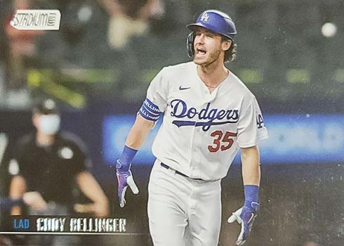 2021 Topps Stadium Club Baseball Variations Cody Bellinger Image