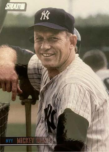 2021 Topps Stadium Club Baseball Variations Mickey Mantle