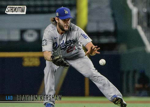 2021 Topps Stadium Club Baseball Variations Clayton Kershaw