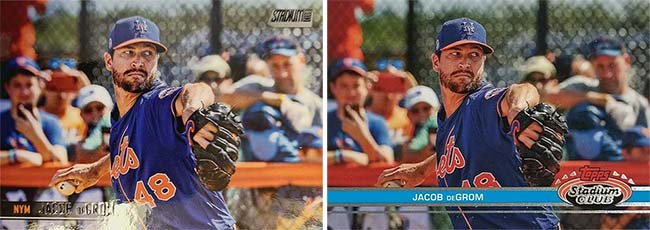 2021 Topps Stadium Club Design Variations Jacob deGrom