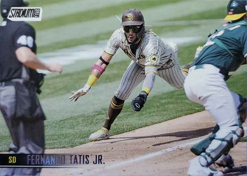 2021 Topps Stadium Club Baseball Variations Fernando Tatis Jr.