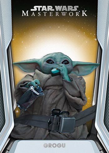 2021 Topps Star Wars Masterwork Gold Grogu