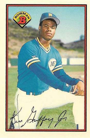 1989 Bowman Tiffany Ken Griffey Jr.