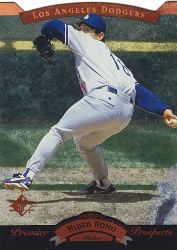 Hideo Nomo Rookie Card Guide, Checklist, Gallery and Details