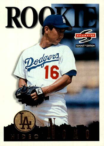 Hideo Nomo Rookie Card Guide, Checklist, Gallery and Details
