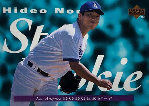 Hideo Nomo Rookie Card Guide, Checklist, Gallery and Details