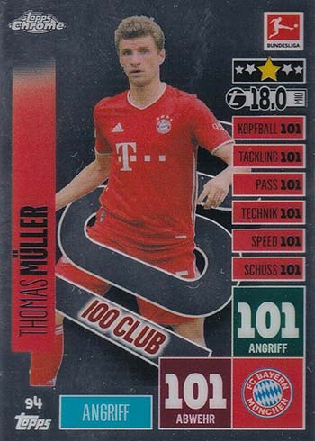 Trading Card Hub.UK: Topps Match Attax Chrome 2020-2021 FC Bayern München Set