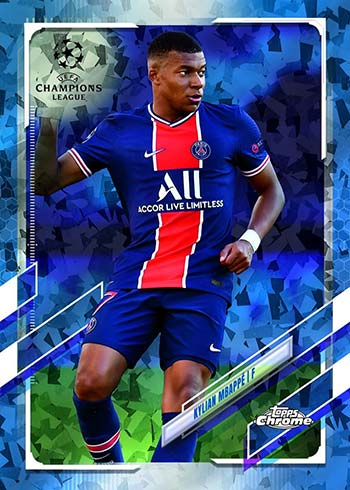 2020-21 Topps Chrome Sapphire UEFA Champions League Checklist, Info