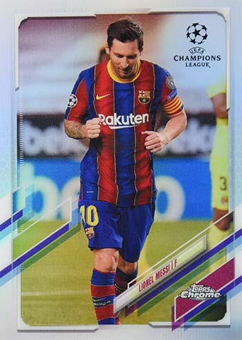 2020-21 Topps Chrome UEFA Variations Lionel Messi